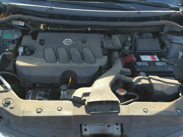 3N1BC13E59L350613 - 2009 NISSAN VERSA S SILVER photo 7