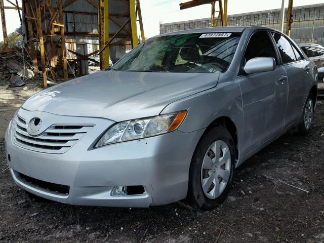 JTNBE46K173016898 - 2007 TOYOTA CAMRY NEW SILVER photo 2