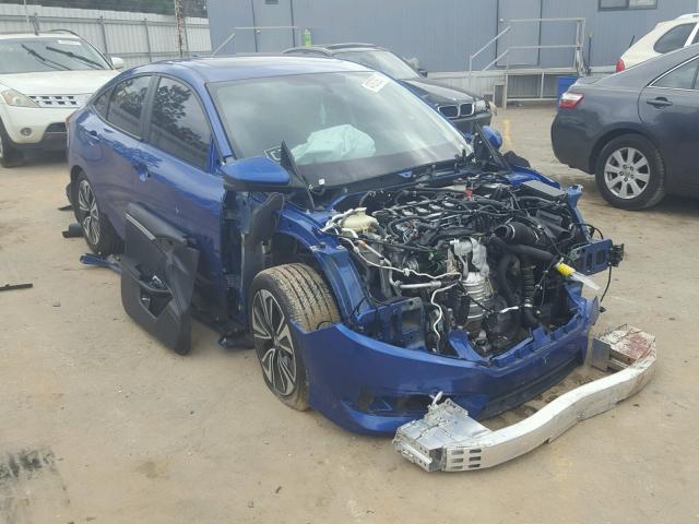 19XFC1F37GE010163 - 2016 HONDA CIVIC EX BLUE photo 1