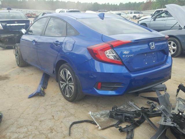 19XFC1F37GE010163 - 2016 HONDA CIVIC EX BLUE photo 3