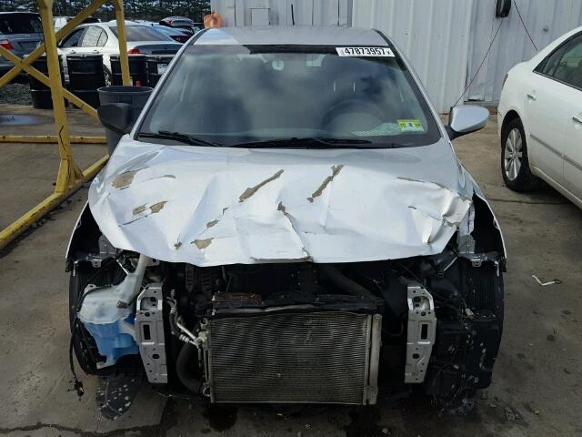 KMHCU5AE5CU008970 - 2012 HYUNDAI ACCENT GLS SILVER photo 9