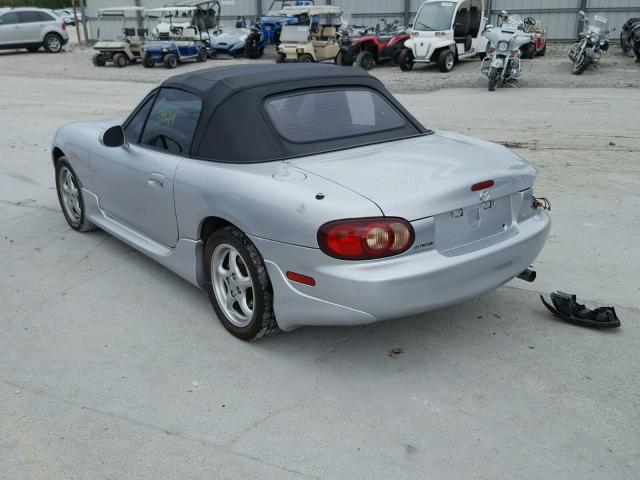 JM1NB353120232260 - 2002 MAZDA MX-5 MIATA SILVER photo 3