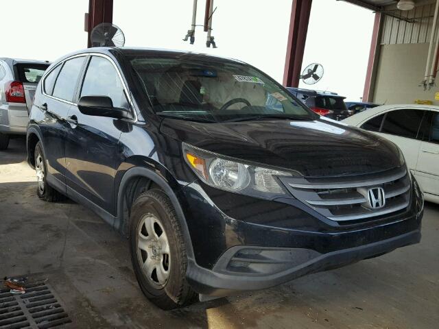 2HKRM3H31EH525249 - 2014 HONDA CR-V LX BLACK photo 1