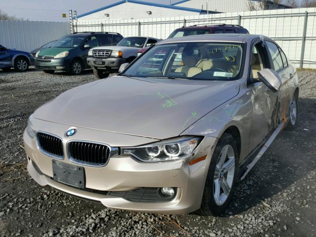 WBA3D5C56FK290633 - 2015 BMW 328 D BEIGE photo 2