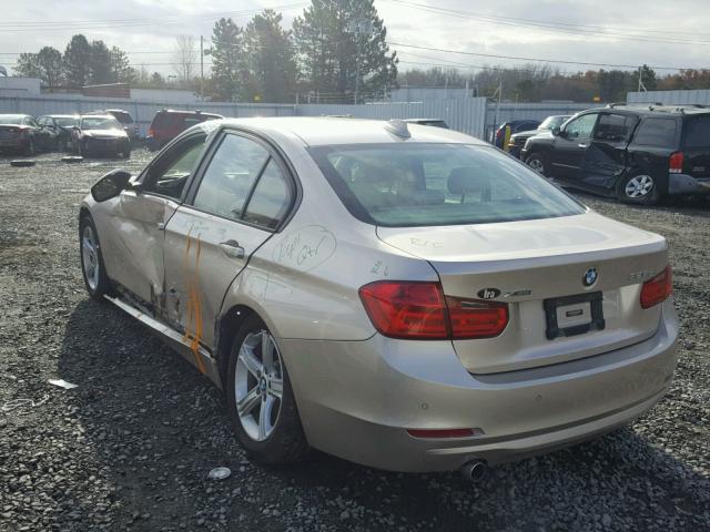 WBA3D5C56FK290633 - 2015 BMW 328 D BEIGE photo 3