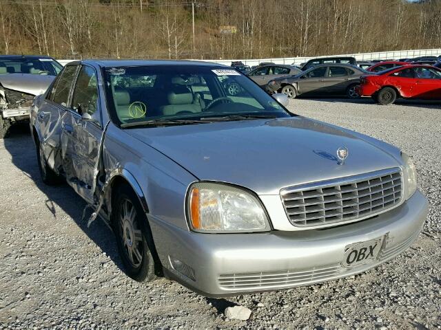 1G6KD54Y23U155031 - 2003 CADILLAC DEVILLE SILVER photo 1