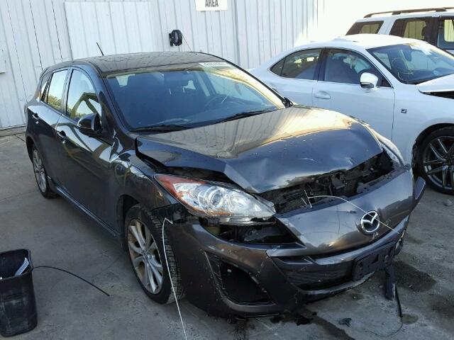 JM1BL1K61B1460241 - 2011 MAZDA 3 S GRAY photo 1