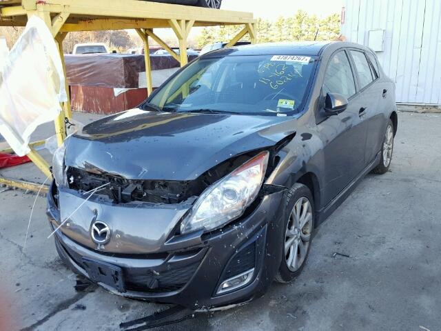 JM1BL1K61B1460241 - 2011 MAZDA 3 S GRAY photo 2