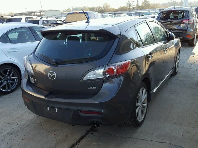 JM1BL1K61B1460241 - 2011 MAZDA 3 S GRAY photo 4