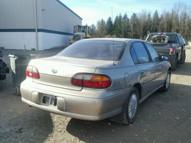 1G1ND52J5Y6274986 - 2000 CHEVROLET MALIBU TAN photo 4