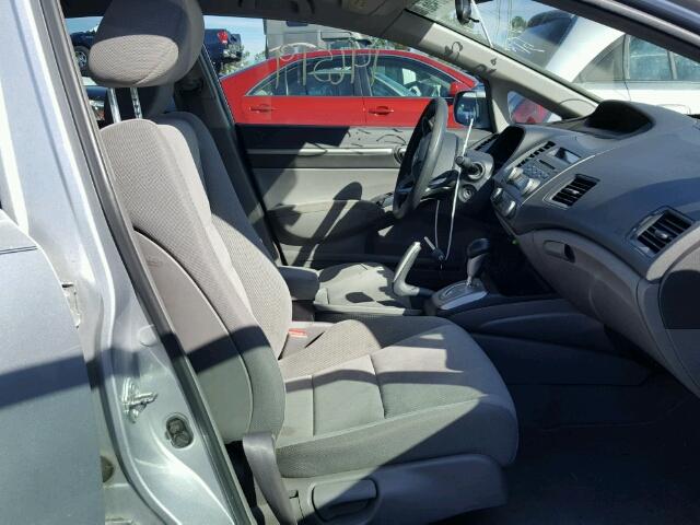 19XFA1F87BE023599 - 2011 HONDA CIVIC EX ვერცხლისფერი ფოტო 5