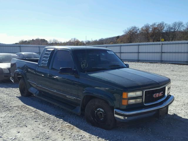 2GTEC19R8T1531797 - 1996 GMC SIERRA C15 GREEN photo 1