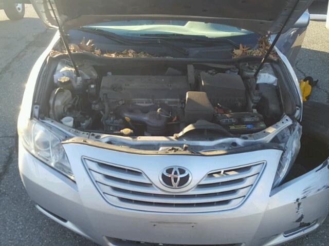 4T1BE46K58U211978 - 2008 TOYOTA CAMRY CE SILVER photo 7