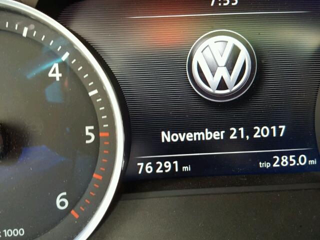 WVGEP9BP1ED015084 - 2014 VOLKSWAGEN TOUAREG V6 CHARCOAL photo 8