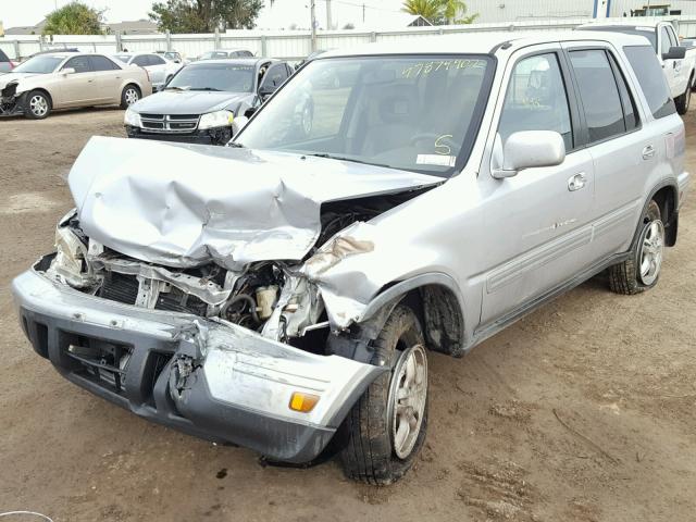 JHLRD18751C056294 - 2001 HONDA CR-V SE SILVER photo 2