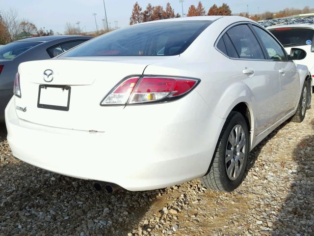 1YVHP81A595M35031 - 2009 MAZDA 6 I WHITE photo 4