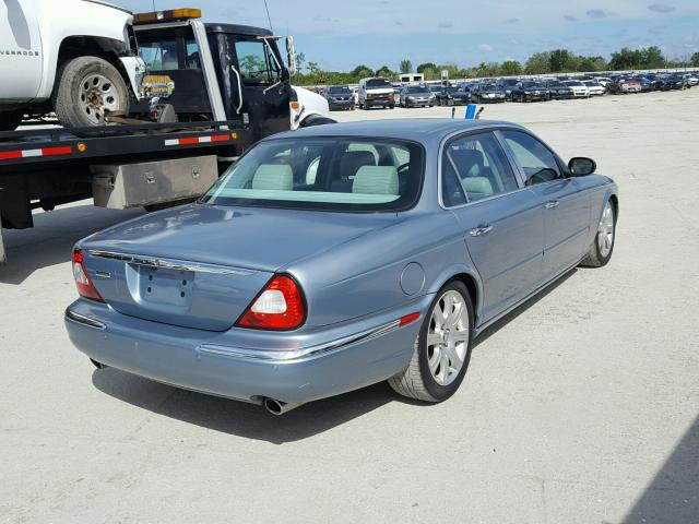 SAJWA79C75SG36346 - 2005 JAGUAR XJ8 L BLUE photo 4