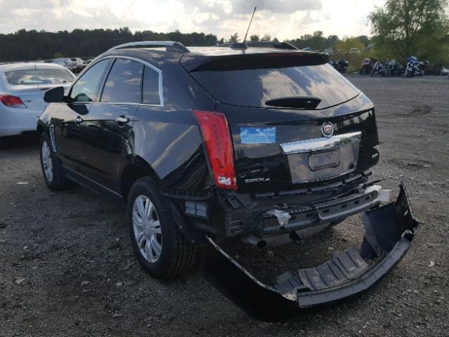 3GYFNEE35FS610872 - 2015 CADILLAC SRX LUXURY BLACK photo 3