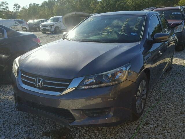 1HGCR2F30FA010001 - 2015 HONDA ACCORD LX CHARCOAL photo 2