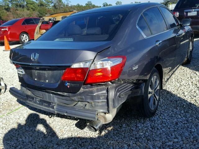 1HGCR2F30FA010001 - 2015 HONDA ACCORD LX CHARCOAL photo 4