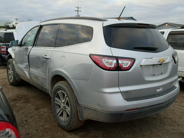 1GNKVGKD6FJ230946 - 2015 CHEVROLET TRAVERSE L SILVER photo 3