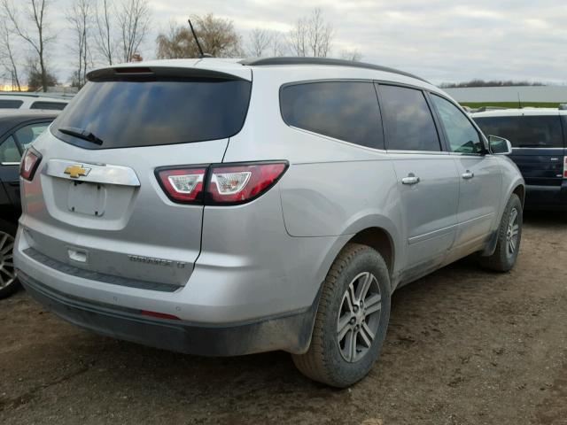 1GNKVGKD6FJ230946 - 2015 CHEVROLET TRAVERSE L SILVER photo 4