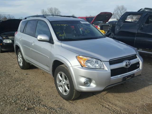 2T3DK4DV6AW034630 - 2010 TOYOTA RAV4 LIMIT SILVER photo 1