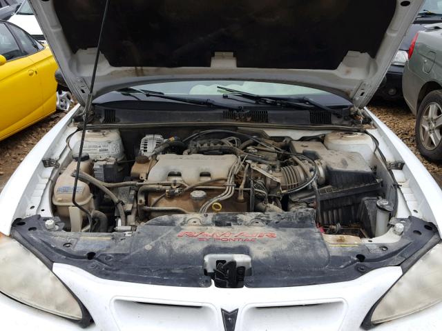 1G2NW12E02C261119 - 2002 PONTIAC GRAND AM G WHITE photo 7