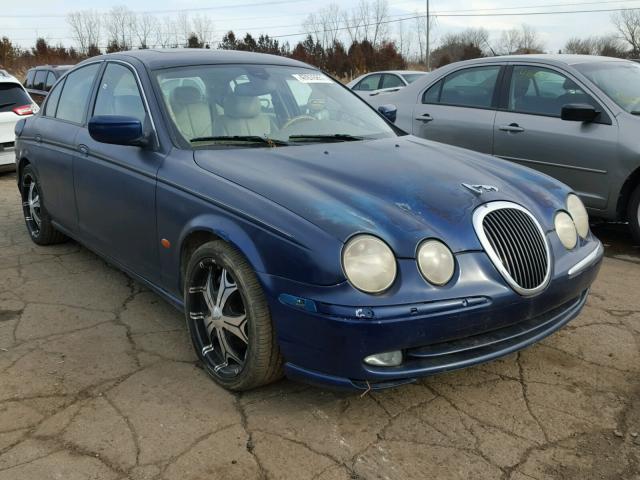 SAJDA01N62FM24566 - 2002 JAGUAR S-TYPE BLUE photo 1