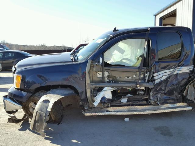 1GTSKVE31AZ180847 - 2010 GMC SIERRA K15 BLUE photo 9