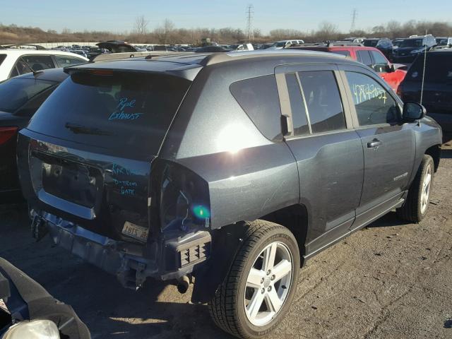 1C4NJCEA0ED786131 - 2014 JEEP COMPASS LA CHARCOAL photo 4