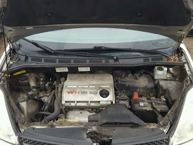 5TDZA22C44S144676 - 2004 TOYOTA SIENNA XLE SILVER photo 7