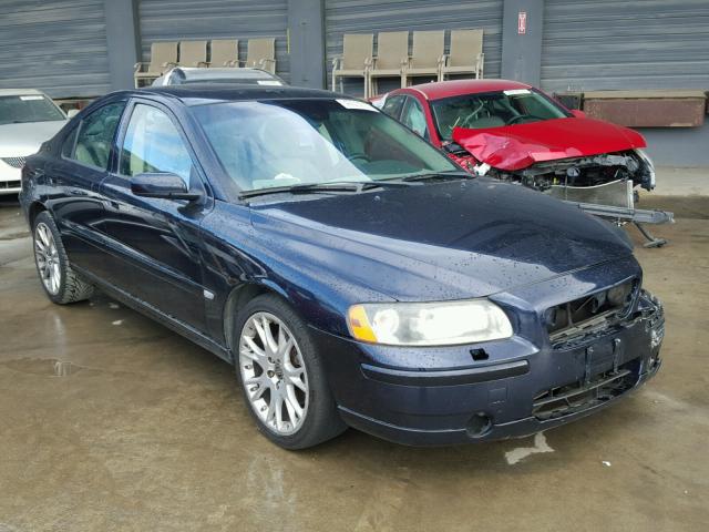 YV1RS547X52448595 - 2005 VOLVO S60 T5 BLUE photo 1