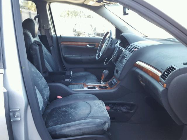 5GZEV23738J114445 - 2008 SATURN OUTLOOK XR ვერცხლისფერი ფოტო 5