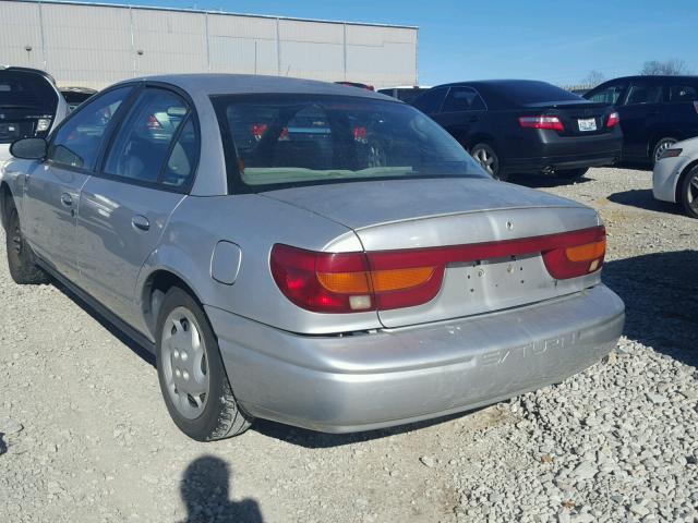 1G8ZK52772Z292344 - 2002 SATURN SL2 GRAY photo 3