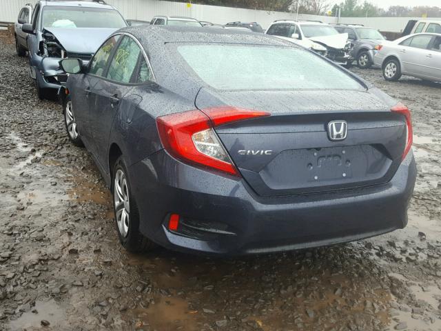 19XFC2F52HE205242 - 2017 HONDA CIVIC LX BLUE photo 3