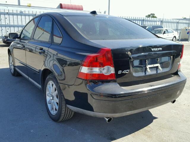 YV1MS682762210395 - 2006 VOLVO S40 T5 BLACK photo 3