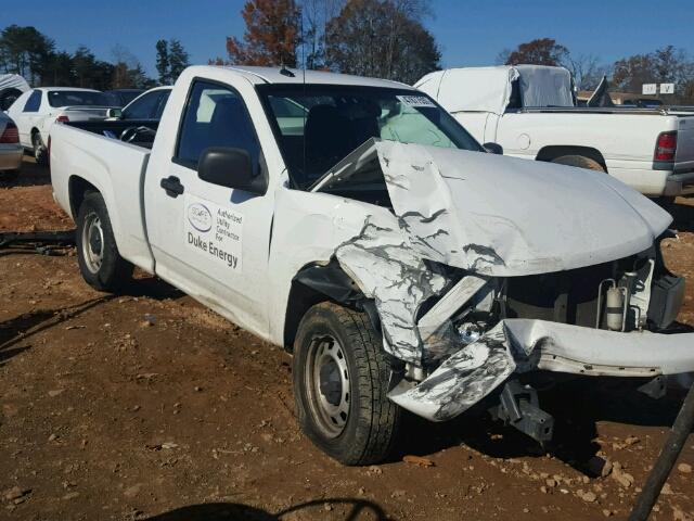 1GCCSBD94A8135822 - 2010 CHEVROLET COLORADO WHITE photo 1