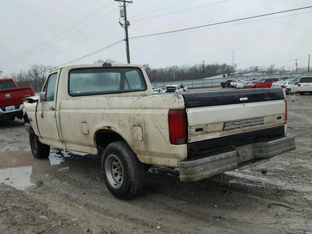 1FTDF15YXMNA64950 - 1991 FORD F150 WHITE photo 3