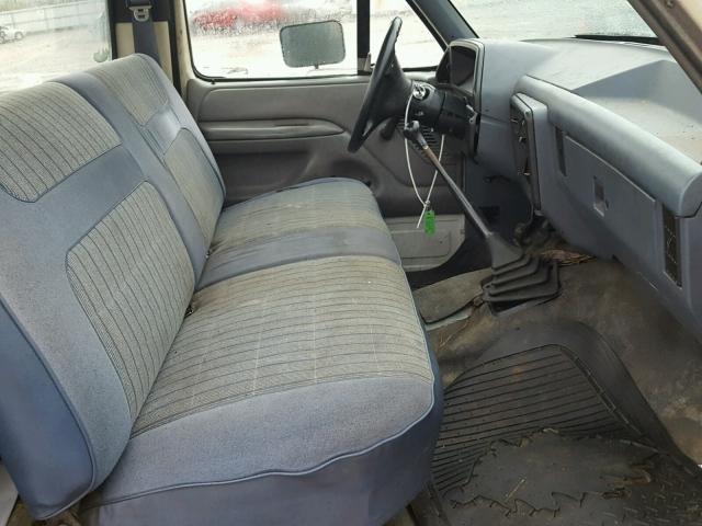 1FTDF15YXMNA64950 - 1991 FORD F150 WHITE photo 5