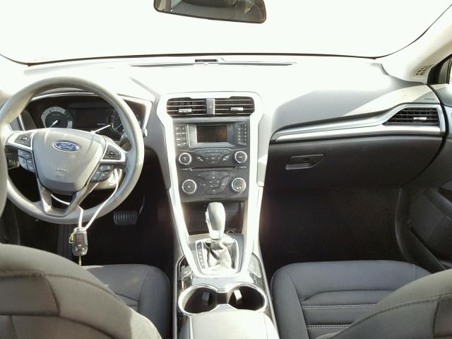 3FA6P0HD2ER327591 - 2014 FORD FUSION SE GRAY photo 9