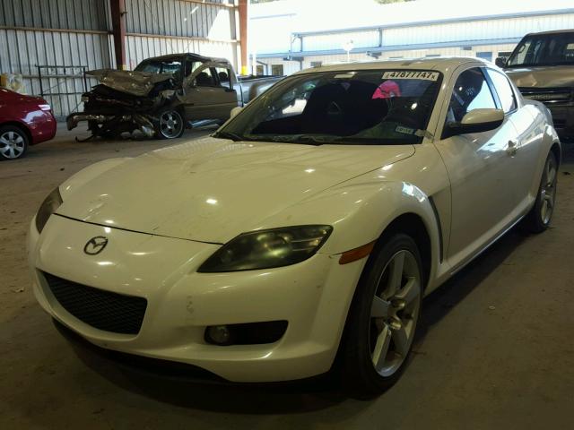 JM1FE173950146227 - 2005 MAZDA RX8 WHITE photo 2