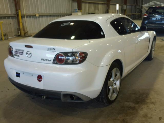 JM1FE173950146227 - 2005 MAZDA RX8 WHITE photo 4