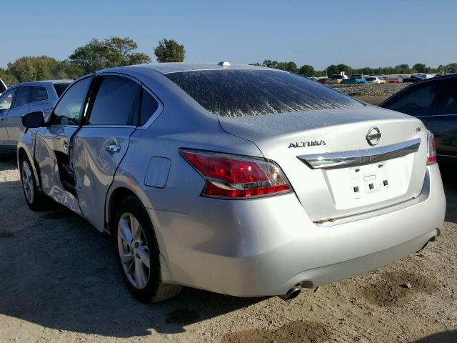 1N4AL3AP6FC296373 - 2015 NISSAN ALTIMA 2.5 SILVER photo 3