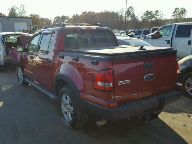 1FMEU31K47UA24585 - 2007 FORD EXPLORER S 红色 照片 3