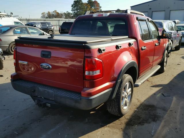 1FMEU31K47UA24585 - 2007 FORD EXPLORER S 红色 照片 4