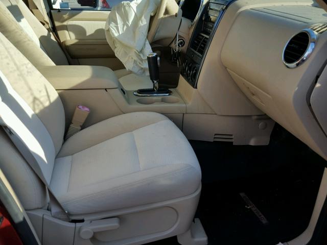 1FMEU31K47UA24585 - 2007 FORD EXPLORER S 红色 照片 5