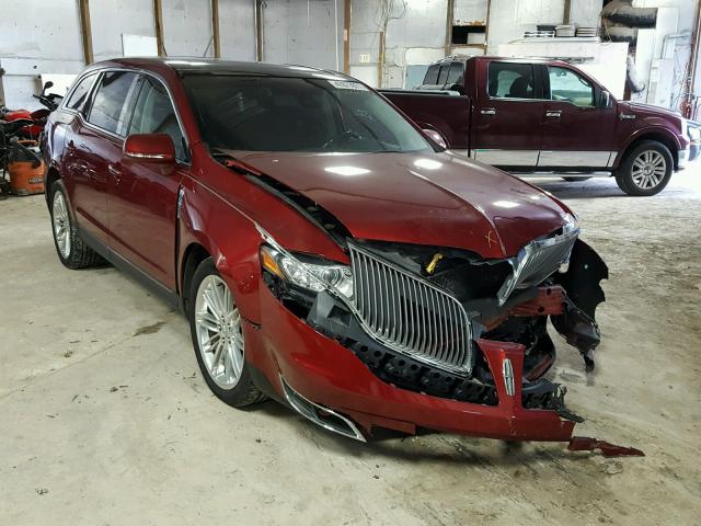 2LMHJ5AT8DBL54715 - 2013 LINCOLN MKT RED photo 1