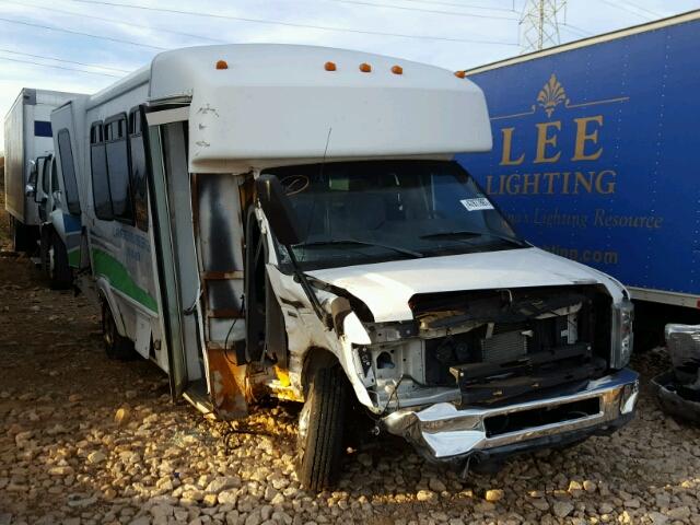 1FDEE3FL6BDA32548 - 2011 FORD ECONOLINE WHITE photo 1