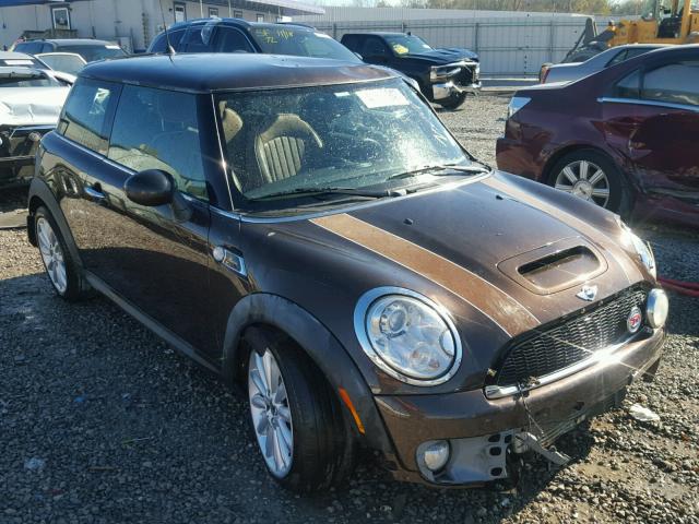 WMWMF7C59ATZ34512 - 2010 MINI COOPER S BROWN photo 1